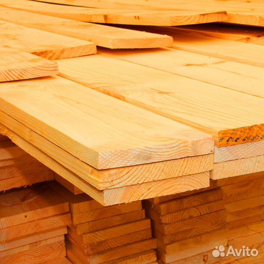 Доска лиственница строганная 35х140х6000мм, гост