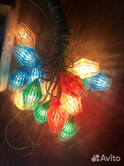 Гирлянды на елку СССР