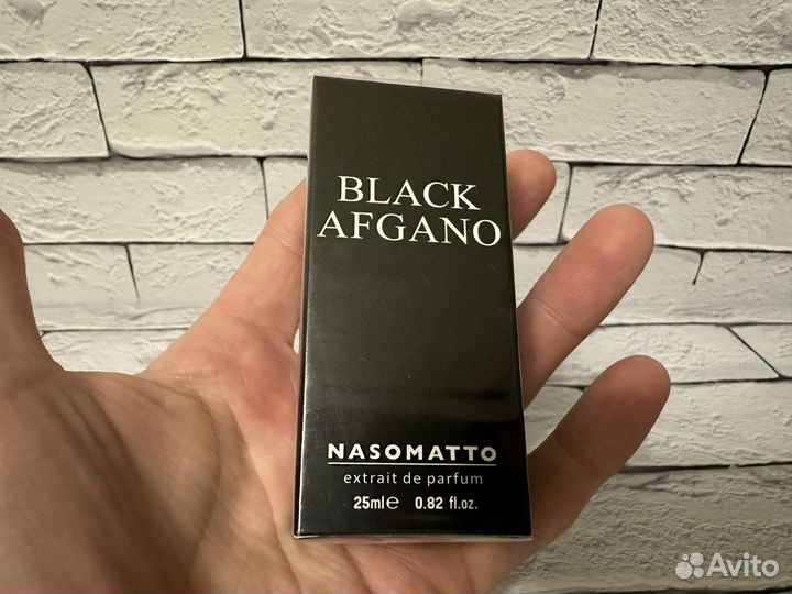 Тестер ОАЭ Black Afgano Nosomatto 25ml