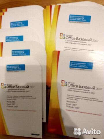 Microsoft Office 2007 профессиональный