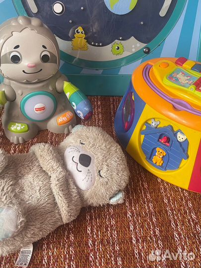 Развивающий игрушки короб с книжкой, fisher price