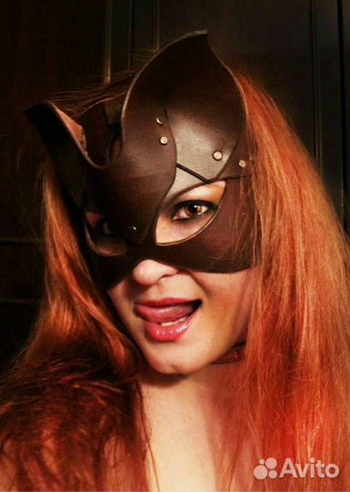 Продам портупеи с маской, ручная работа из кожи