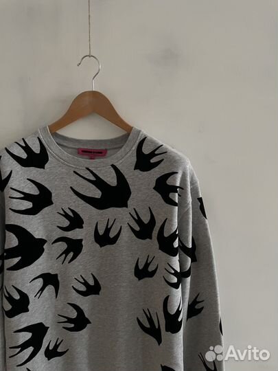 Alexander McQueen McQ свитшот оригинал swallow