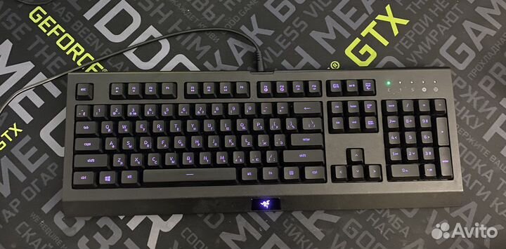 Мембранная клавиатура с подсветкой, Razer