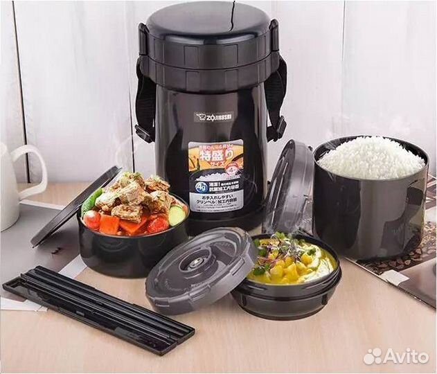 Термос для еды.Ланч-бокс Zojirushi SL-GH18