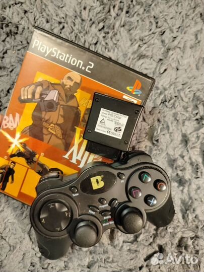 Беспроводной контроллер PlayStation 2 (джойстик)