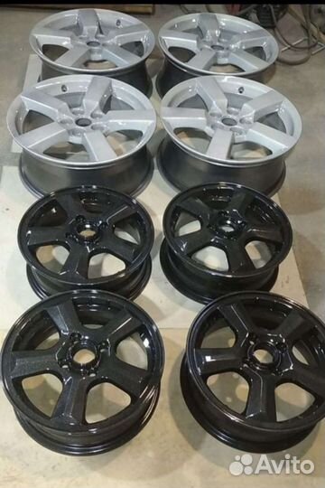 Пескоструйная очистка дисков