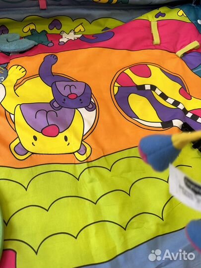 Развивающий коврик tiny love зоосад