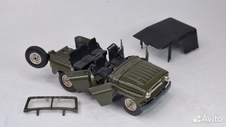 УАЗ 469Б, в ремонт, Сделано в СССР. 1/43