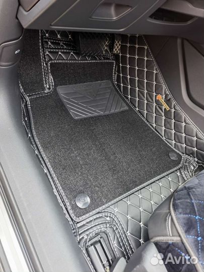 Коврики из экоккожи Ауди А6