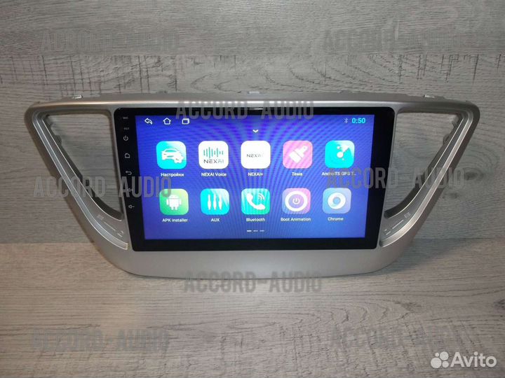 Магнитола 2DIN Hyundai Solaris Android