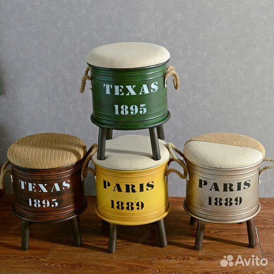 Жестяные банки разных размеров