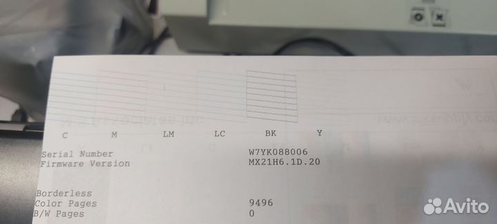 Принтер Epson L805 Wi-Fi