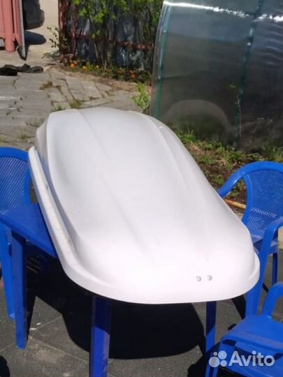 Автомобильный бокс на крышу бу