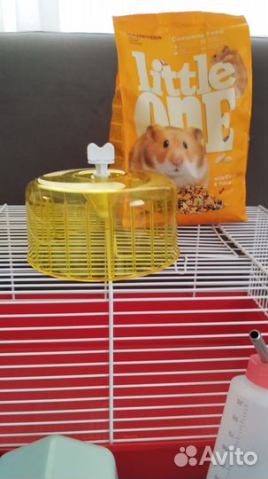 Клетка для грызунов. Новая, большая, комплект