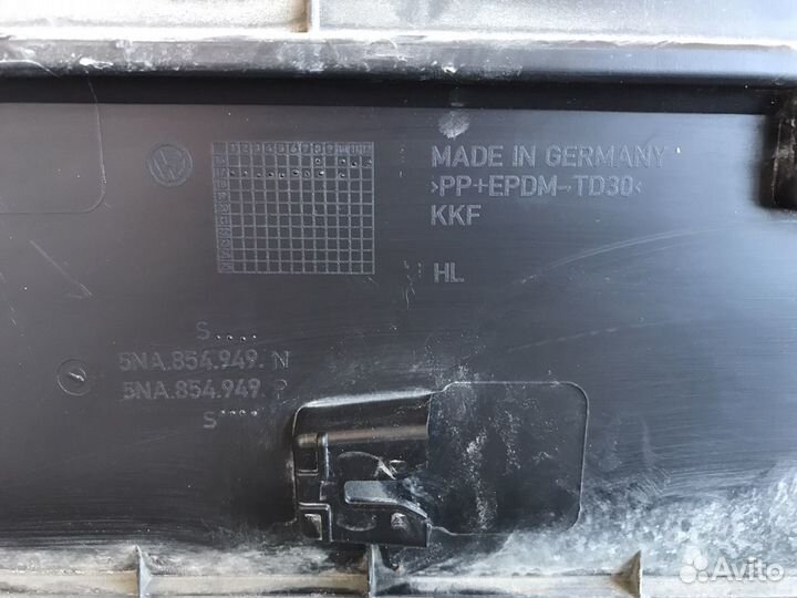 Дверь задняя и накладка Volkswagen Tiguan 2