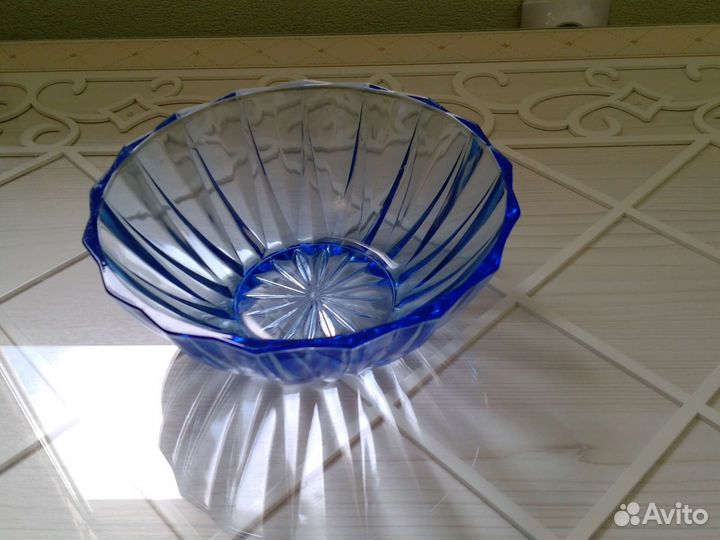 Хрусталь цветное стекло СССР вазы