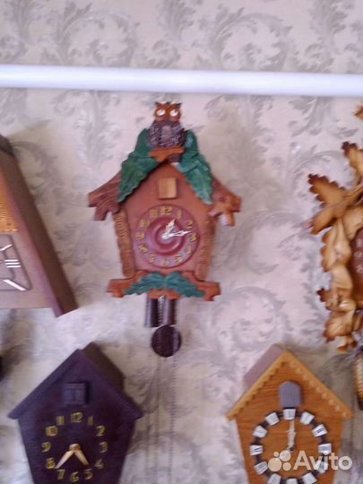 Часы с кукушкой механические