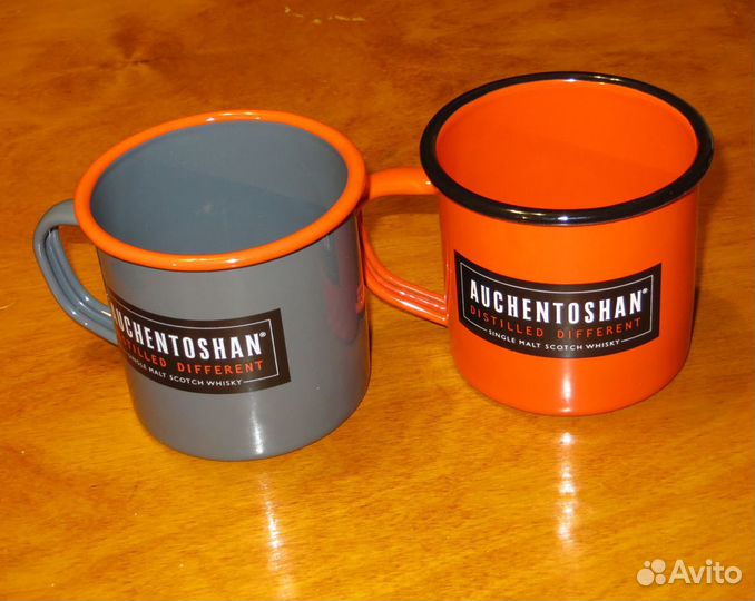 Кружки эмалированные Auchentoshan, новые
