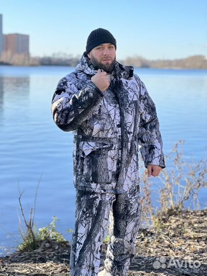Костюм зимний для охоты и рыбалки бесшумный