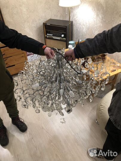 Люстра хрустальная