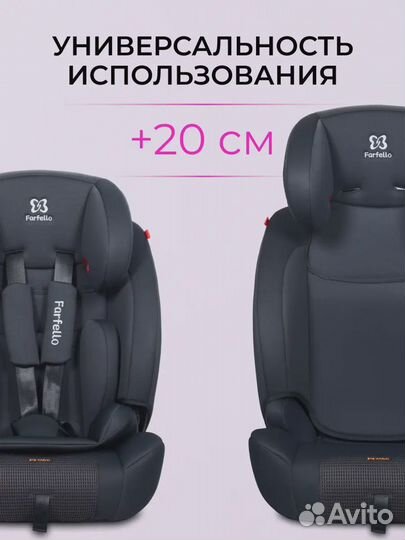 Автокресло детское YKO-921N (9-36 кг)