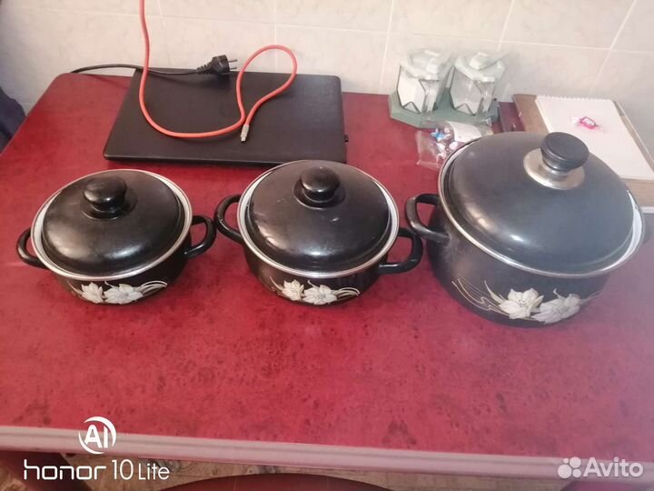 Кастрюли 3шт