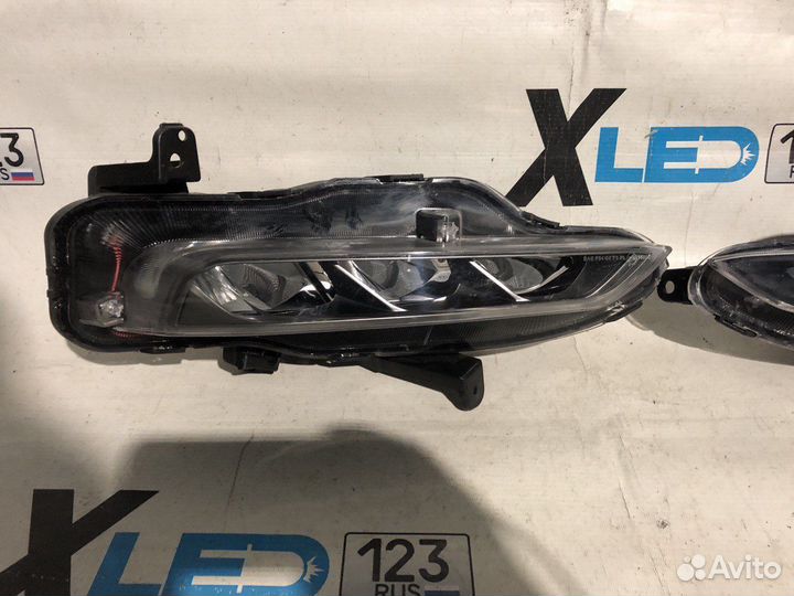 Птф туманка правая левая KIA Optima 4 LED рест