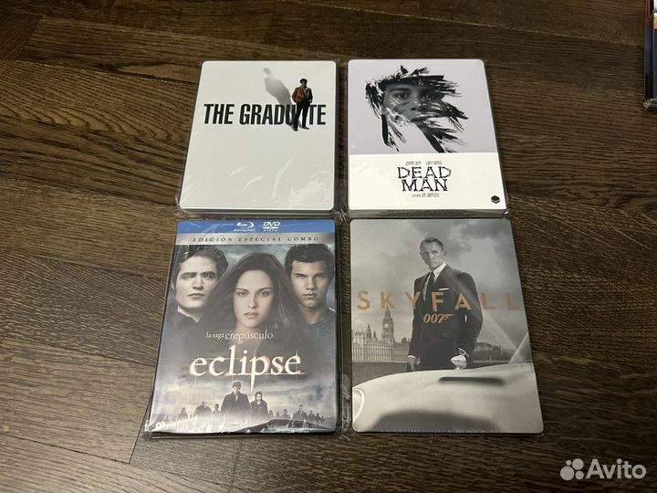 Blu ray фильмы диски Steelbok