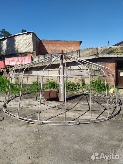 Юрта зимняя с печкой