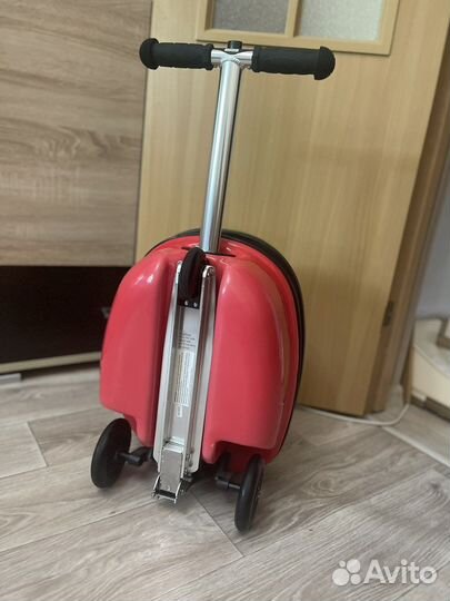 Детский чемодан самокат Zinc