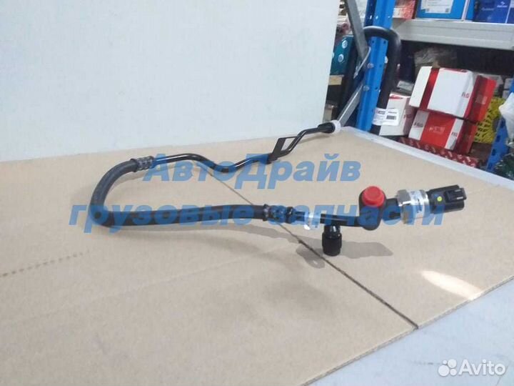 Трубка кондиционера Скания в сборе с датчиком