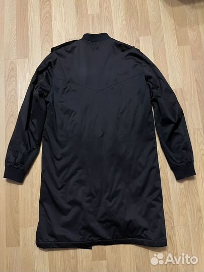 Пальто черное мужское Zara XL