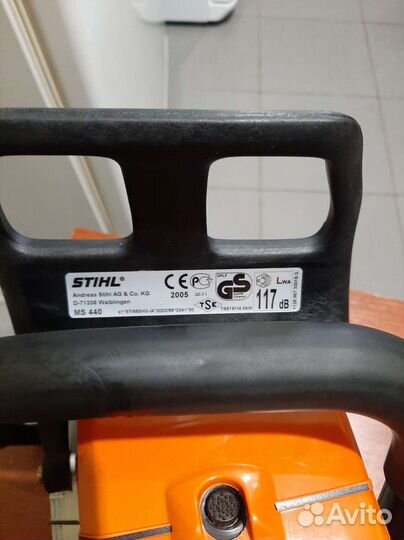 Бензопила штиль ms 440