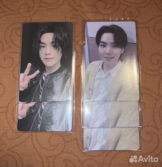 BTS карты Юнги D-Day tour Lucky Draw