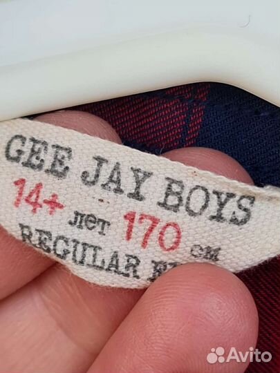 Рубашка на мальчика 14 лет, рост 170