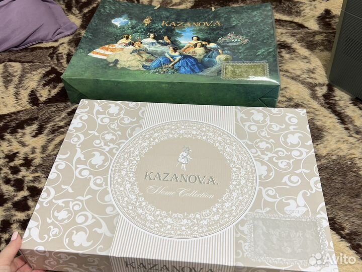 Скатерть натуральная и салфетки