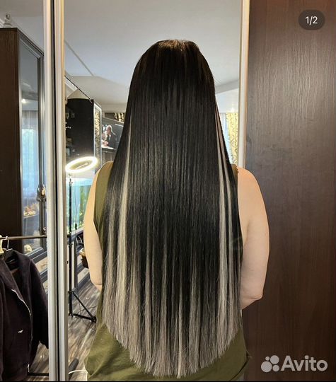 Наращивание биопротеиновых волос