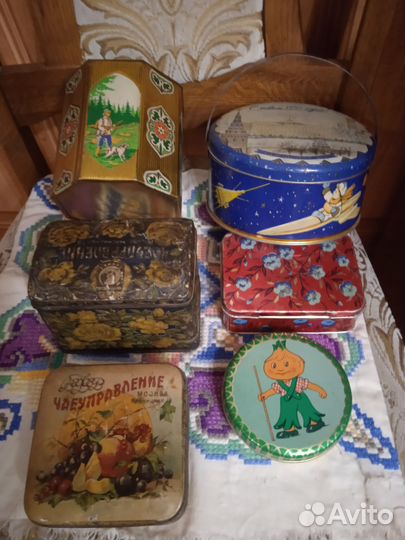 Для коллекции баночки СССР