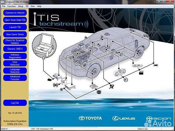 Установка программ Techstream и Xentry