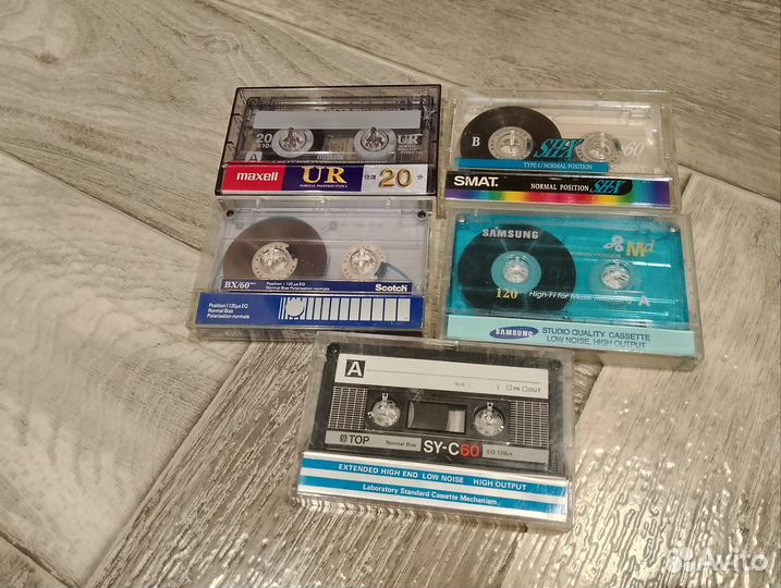 Аудиокассеты (5 шт.)