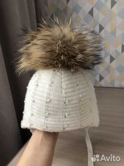 Шапка детская зимняя, на 1,5-2,5 года