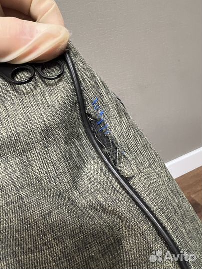 Сумка на колесах дорожная с ручкой текстильная