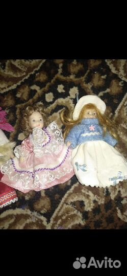 Куколки фарфоровые