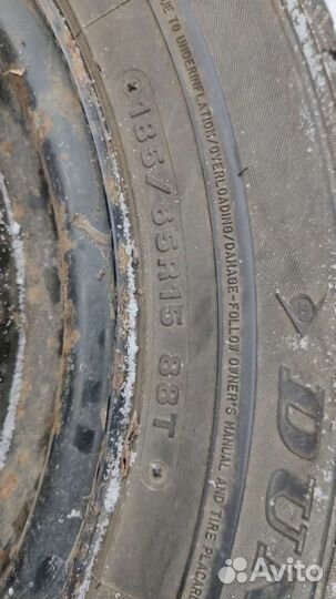 Колеса Dunlop 185/65 R15 largus