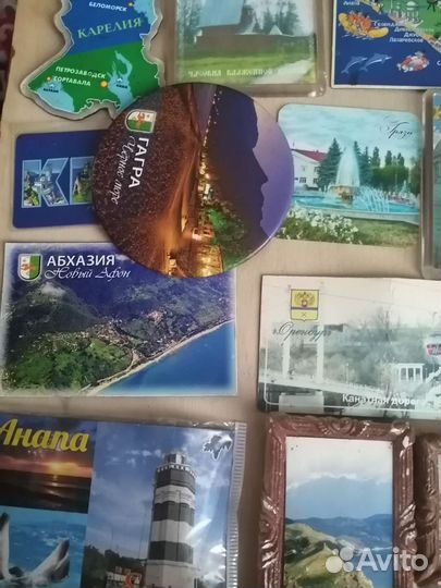 Магниты на холодильник города россии