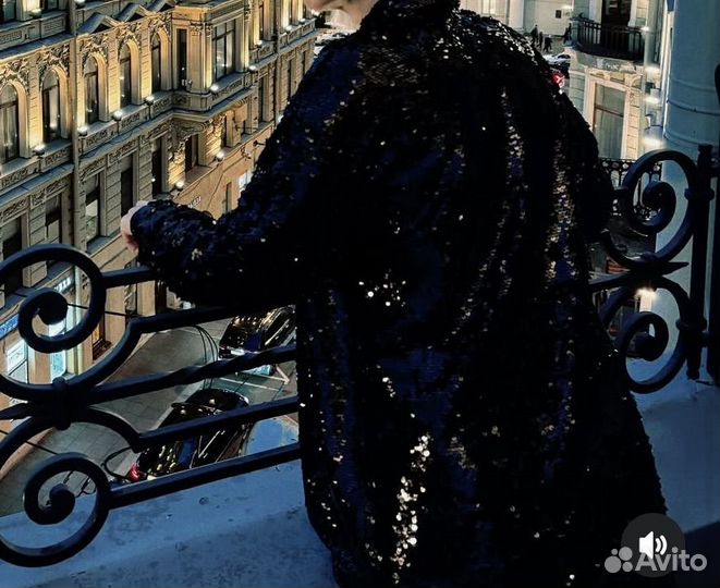 Рубашка из пайеток