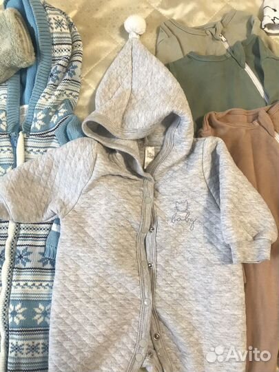Детские вещи пакетом для мальчика 68
