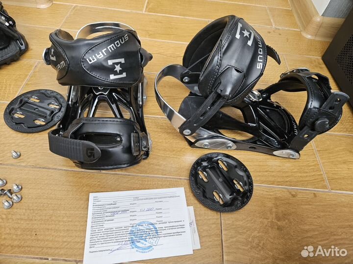 Крепления для сноуборда snowjam S280 размер L