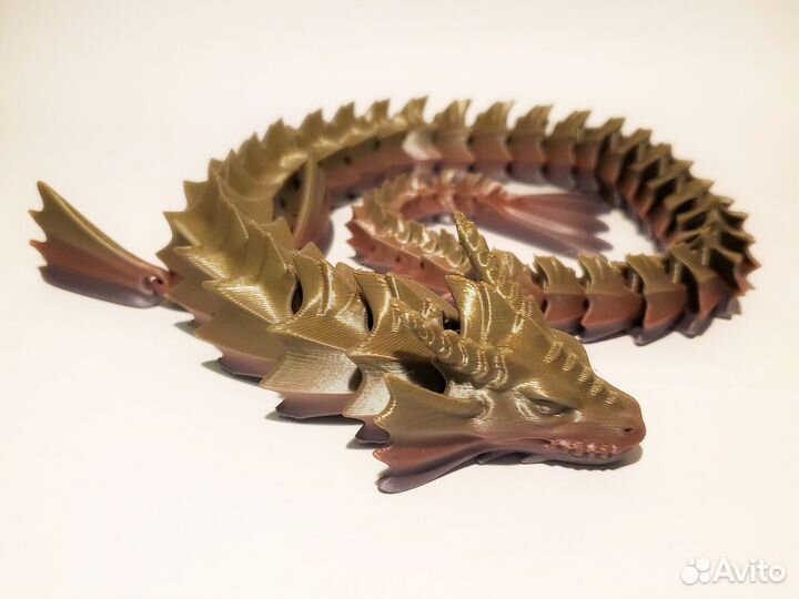 Дракон морской. Гибкая шарнирная фигурка 46см